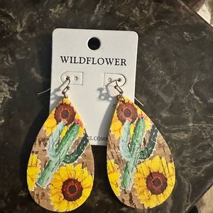 Sunflower and Cactus